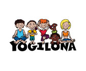 Logo für Yoga-Gruppe mit Kindern